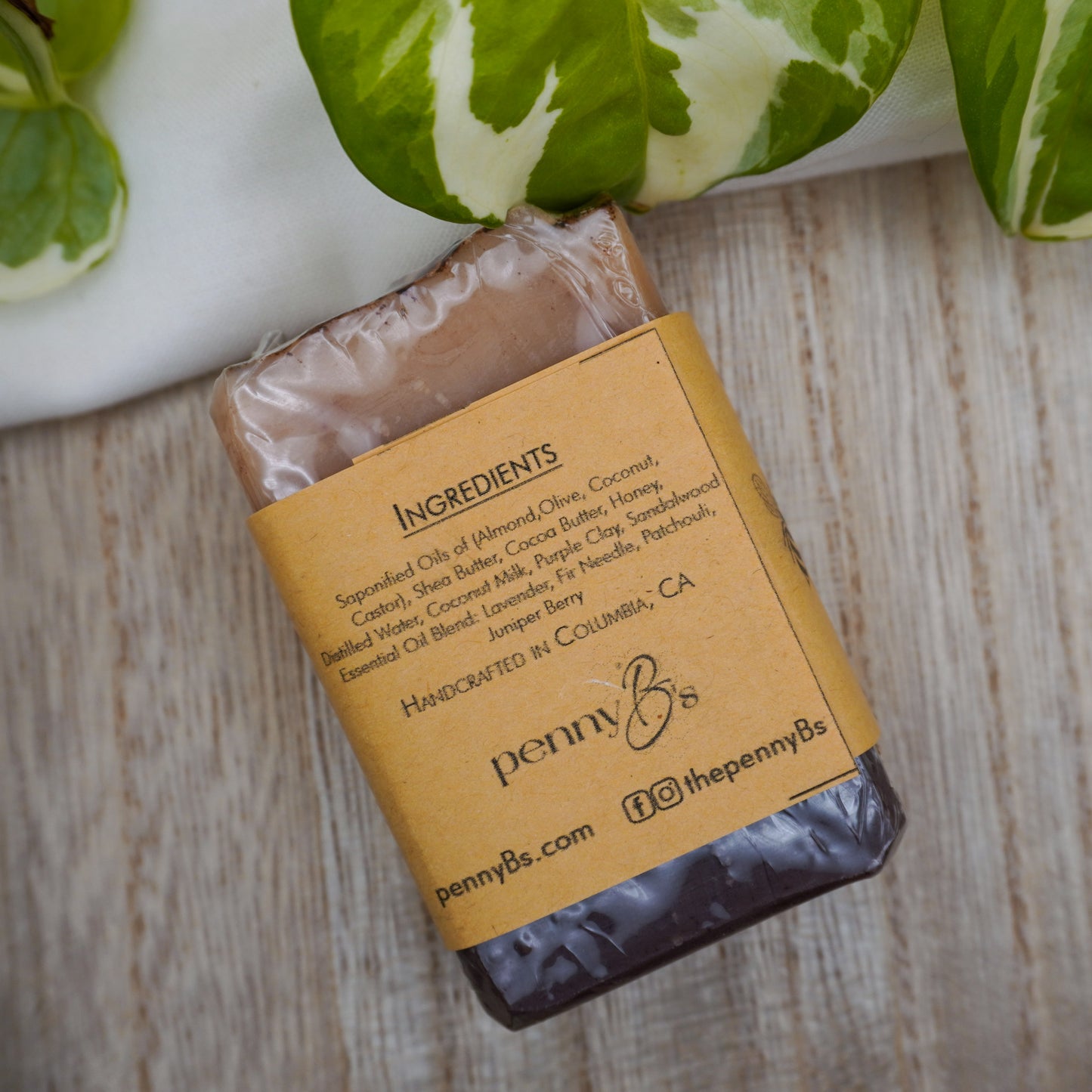 Twilight Bloom – Lavender, Fir Needle & Patchouli Honey Soap