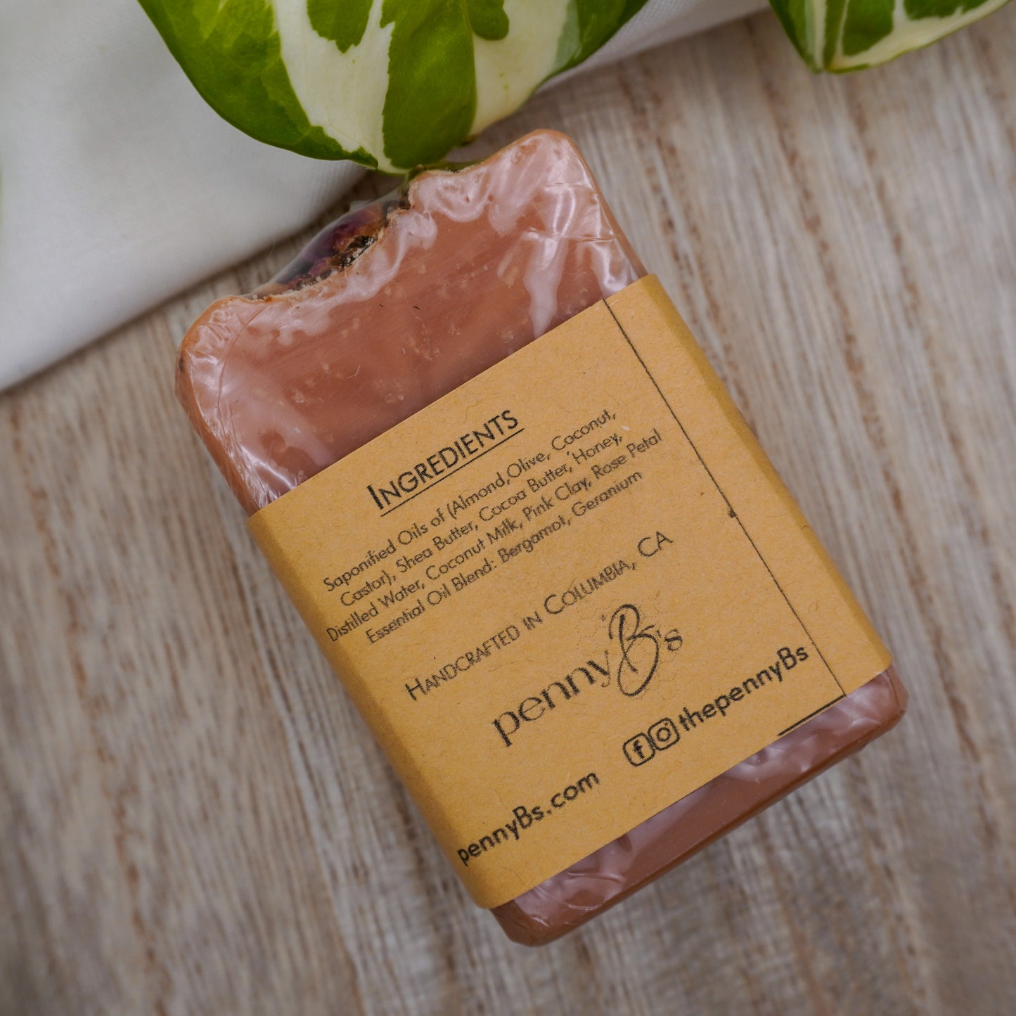 Queen Bee – Honey Soap with Bergamot & Geranium