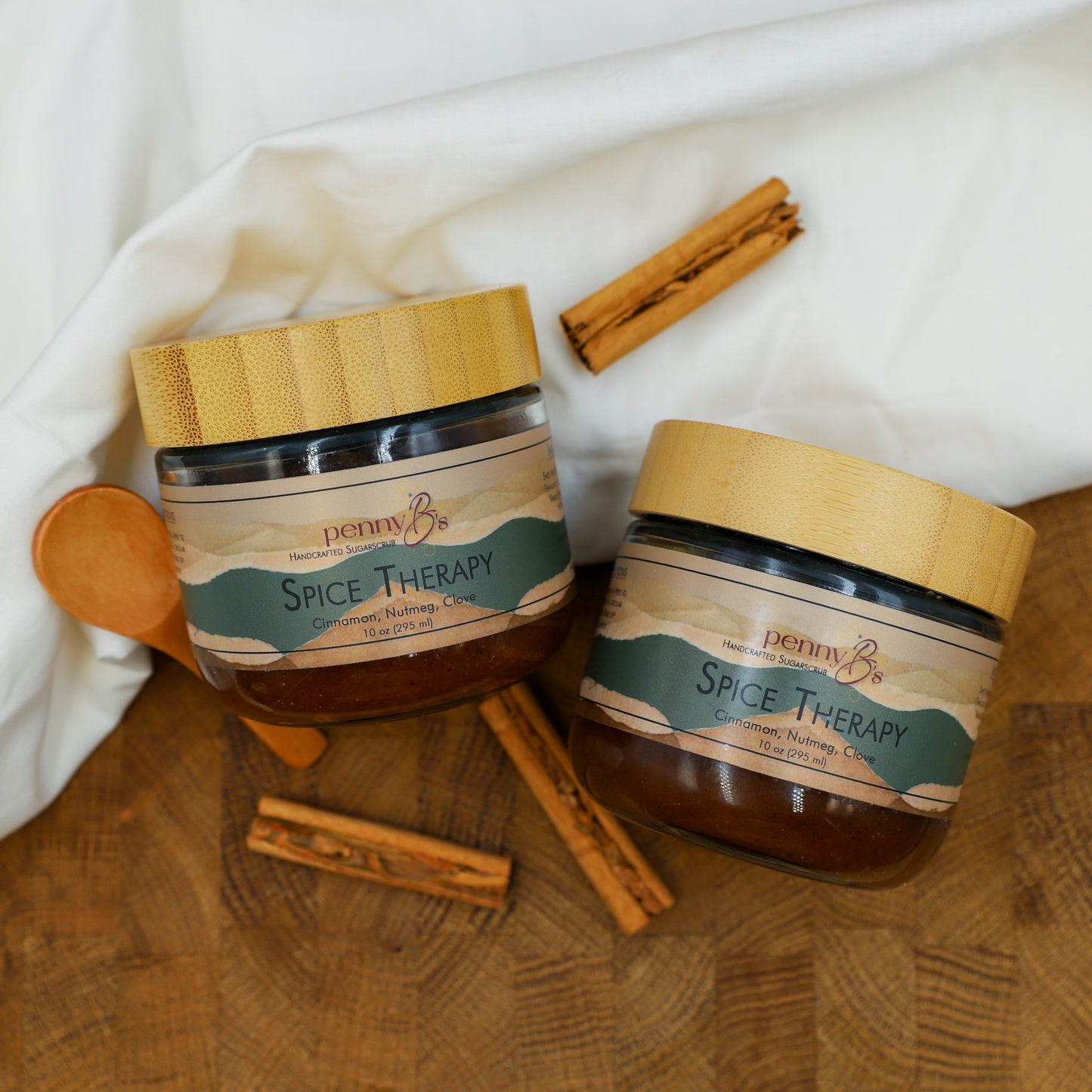 Spice Therapy – Sugar Scrub with Vanilla & Warm Spices