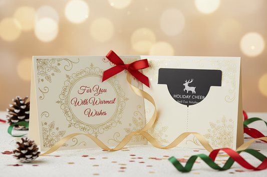 gift card giving in a card