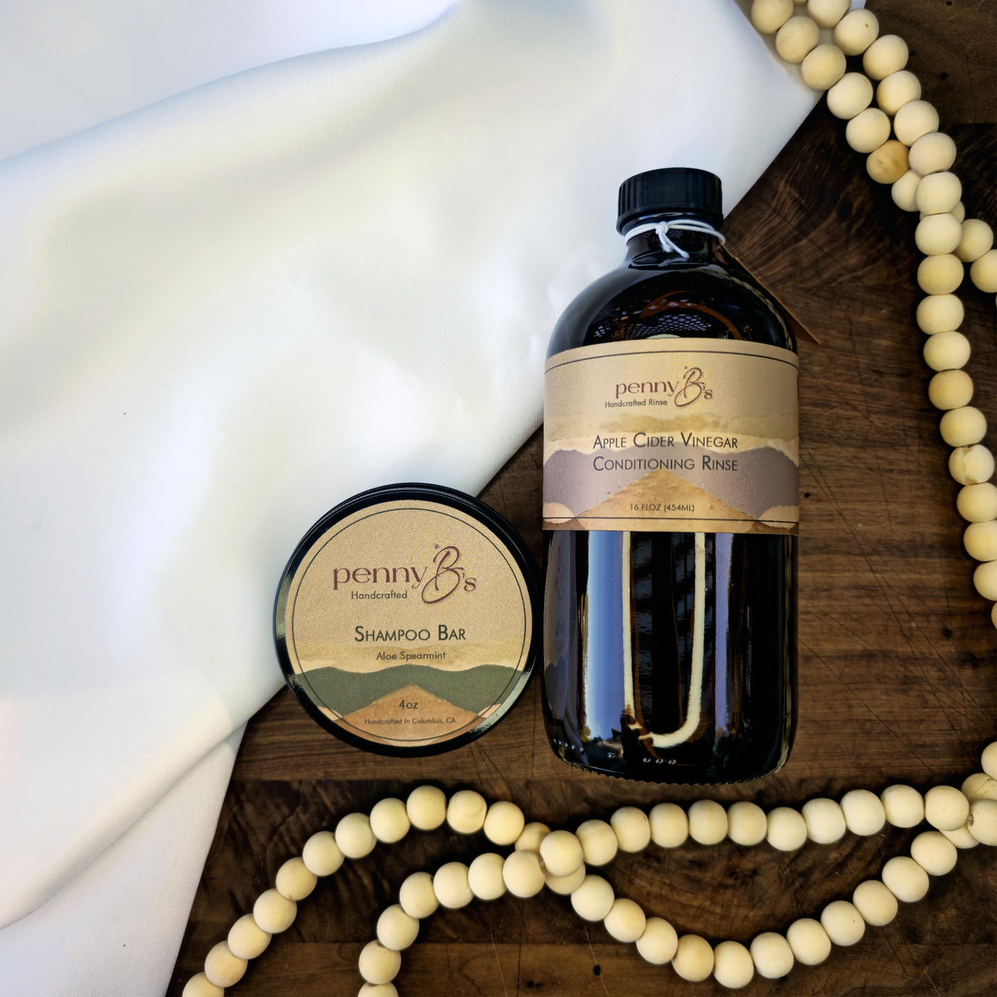 ACV Hair Care Bundle – Complete Natural Shampoo and Rinse Set