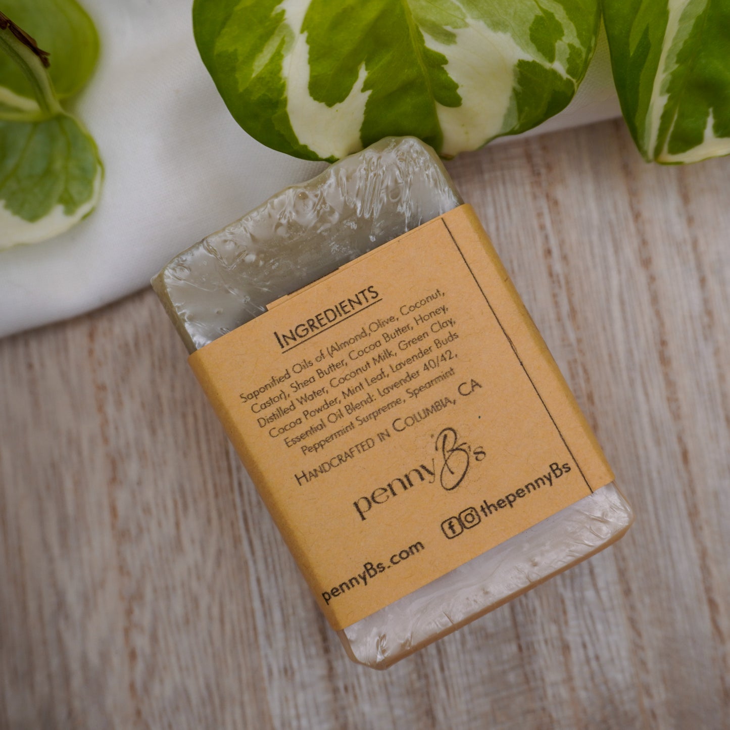 Mint & Meadow - Honey Soap with Lavender and Mint