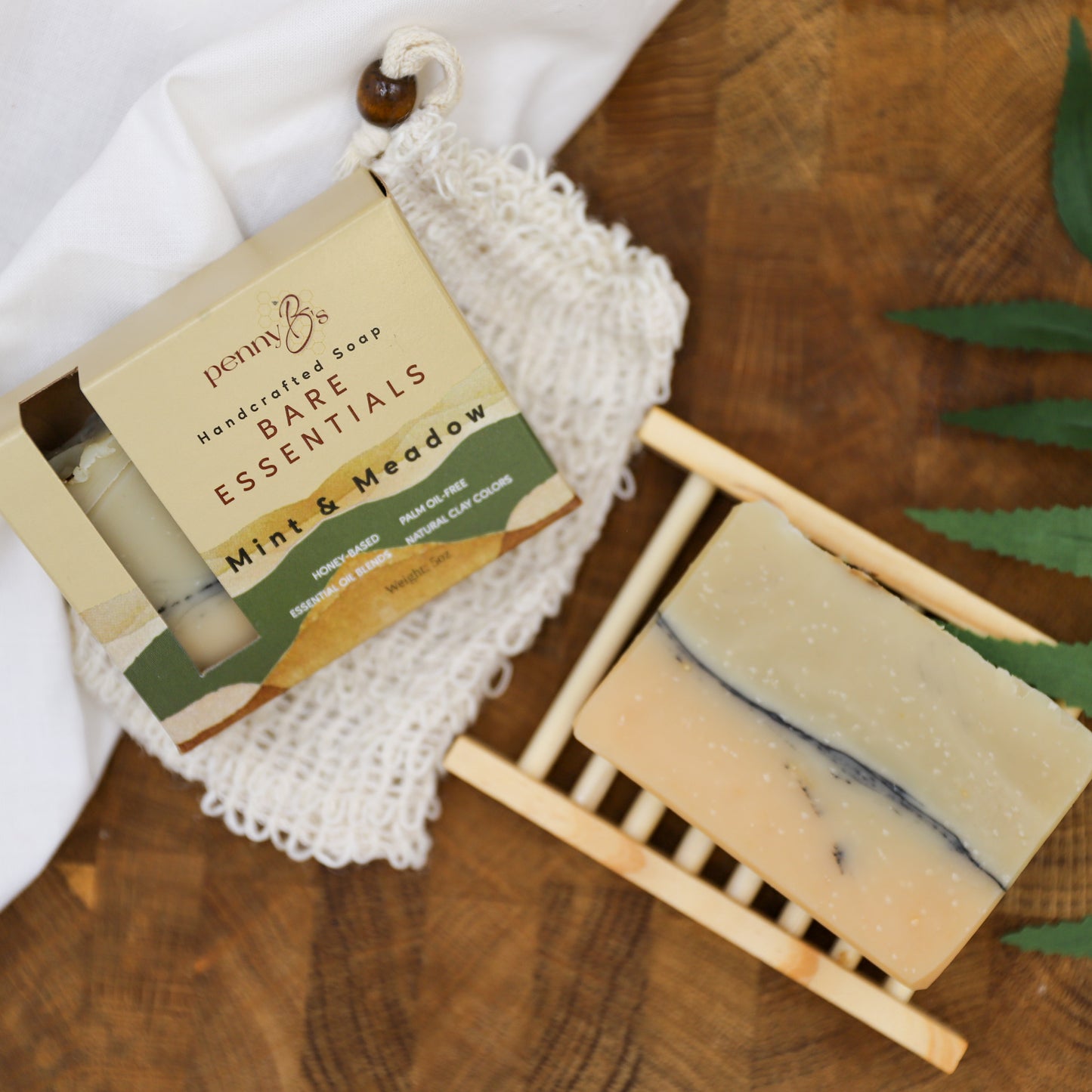 Mint & Meadow - Honey Soap with Lavender and Mint