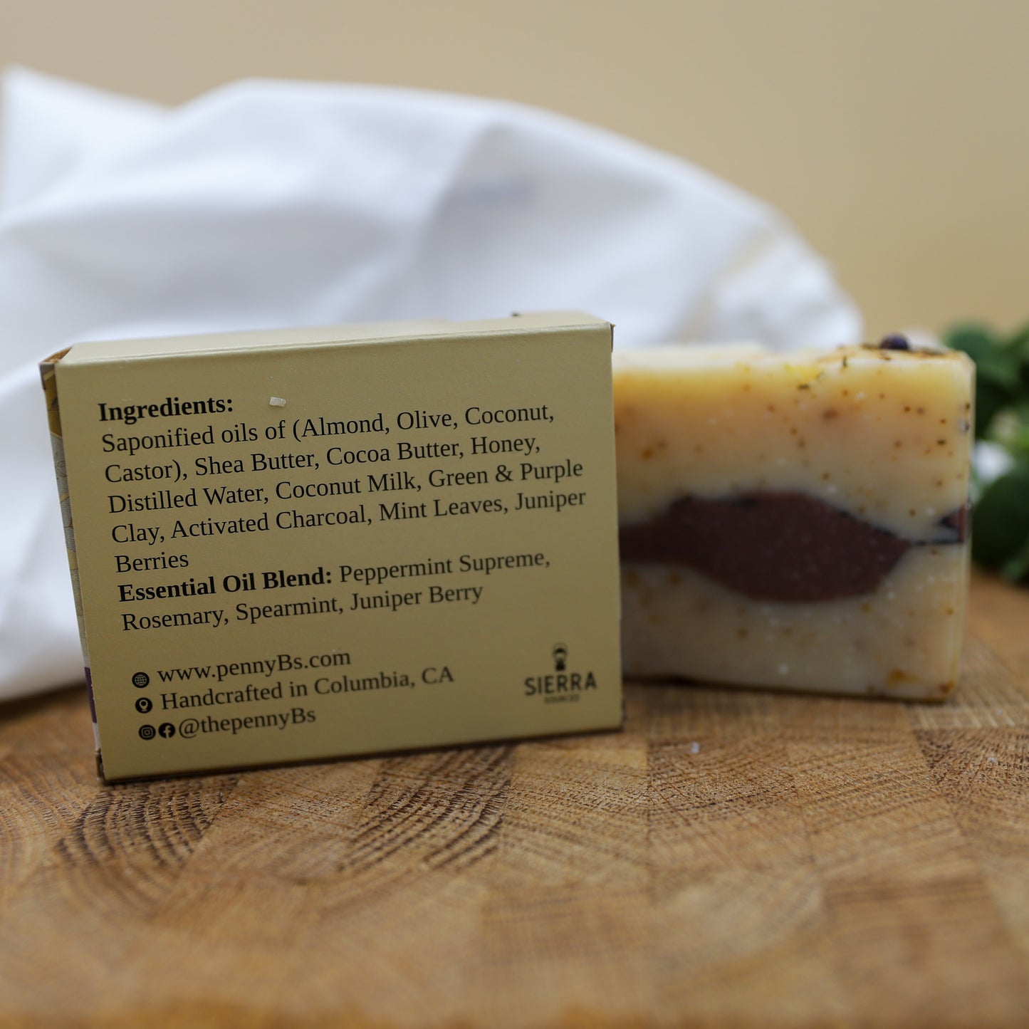 The Juni – Honey Soap with Mint & Juniper