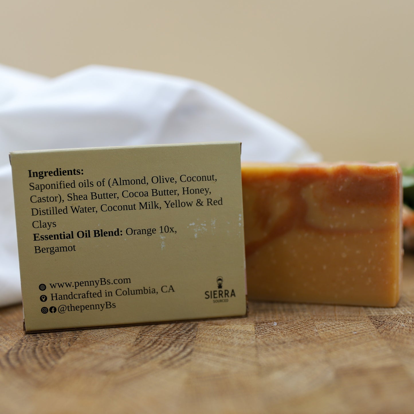 Hive & Shine – Honey Soap with Orange & Bergamot