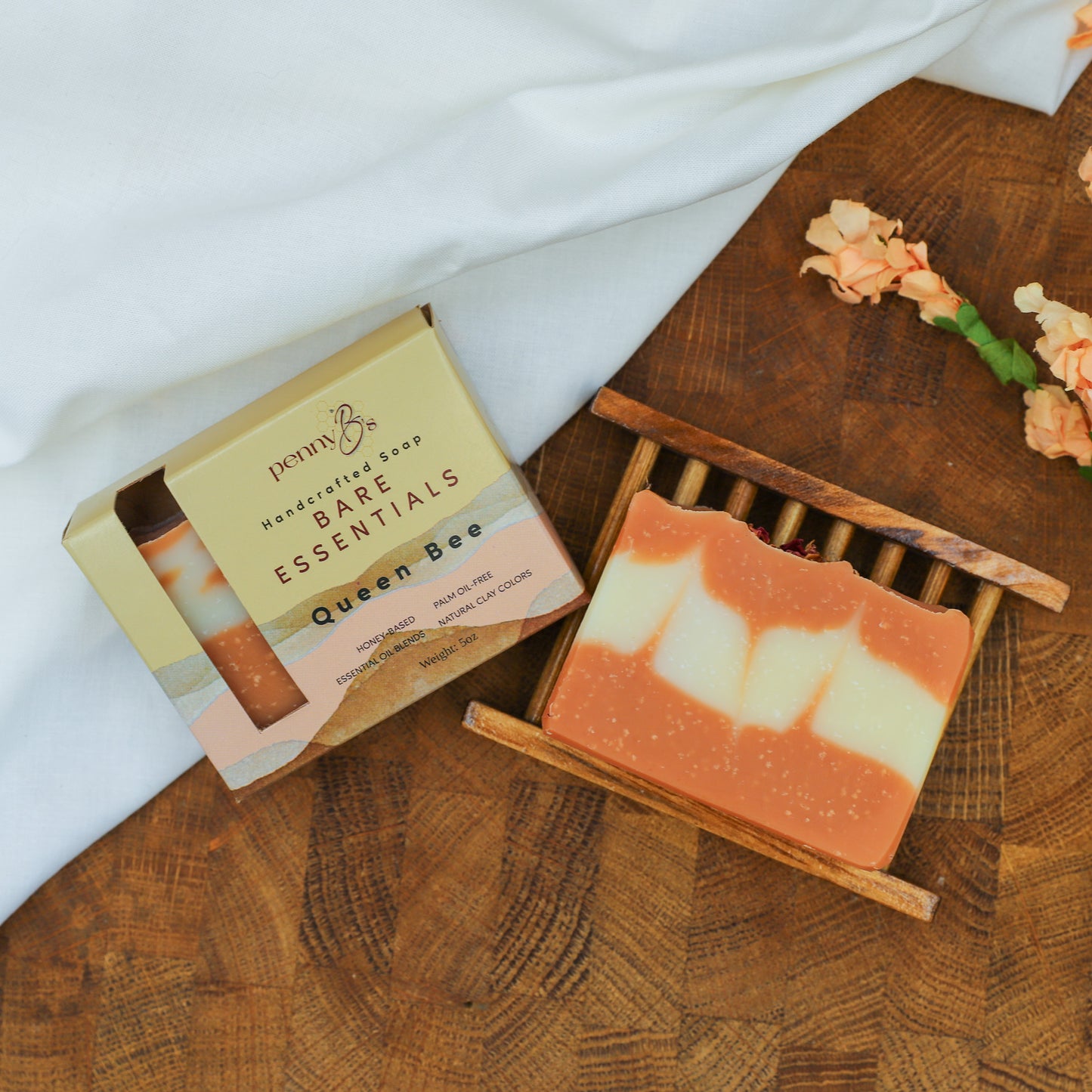 Queen Bee – Honey Soap with Bergamot & Geranium